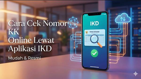 Cara Cek Nomor Kartu Keluarga Online Lewat Aplikasi IKD, Mudah dan Resmi