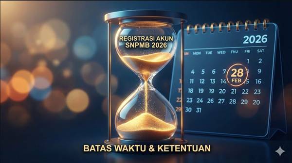 Registrasi Akun SNPMB 2026 Sampai Kapan, Ini Batas Waktu dan Ketentuannya
