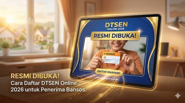 Resmi Dibuka! Cara Daftar DTSEN Online 2026 untuk Penerima Bansos