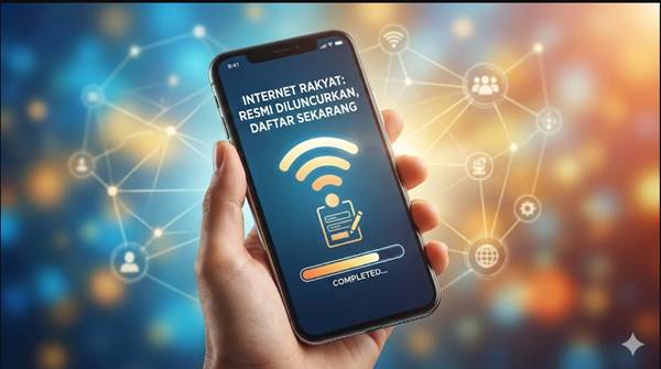 Resmi Diluncurkan dalam Waktu dekat, Begini Cara Daftar Internet Rakyat