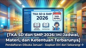 TKA SD dan SMP 2026 Ini Jadwal, Materi, dan Ketentuan Terbarunya
