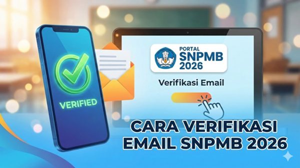 Cara Verifikasi Email di Portal SNPMB 2026, Wajib untuk SNBP dan SNBT