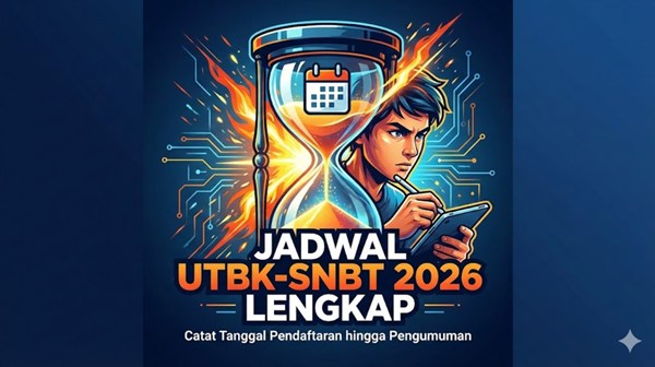 Jadwal UTBK-SNBT 2026 Lengkap, Catat Tanggal Pendaftaran hingga Pengumuman