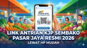 Link Antrian KJP Sembako Pasar Jaya Resmi 2026 Lewat HP dengan Mudah