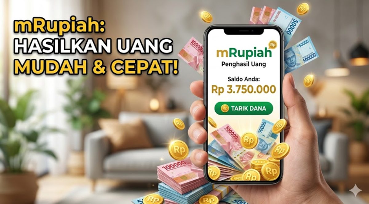 Aplikasi mRupiah Penghasil Uang, Benar Cair atau Cuma Hoaks?