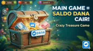 Crazy Treasure Game Penghasil Uang ke DANA, Legit atau Hoaks